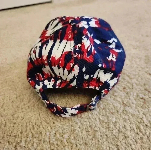 Nike Mens Retro 1992 Adjustable Hat Blue White Red 4th Of July - Picture 3 of 3